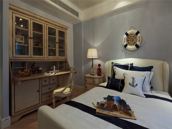 重庆装修公司,地中海风格,卧室装修案列