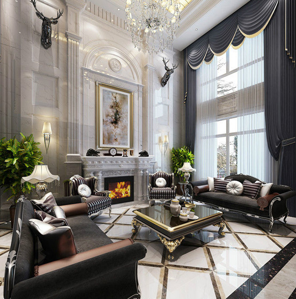 大学城装修公司推荐：浪漫、优雅的平民欧式装修