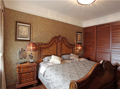 重庆房屋装修公司告诉你卧室帖那种壁纸好