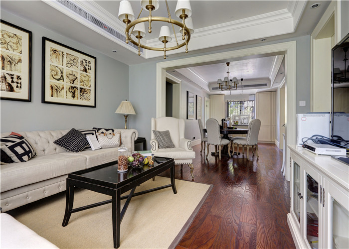 重庆家装公司,小户型客厅装修